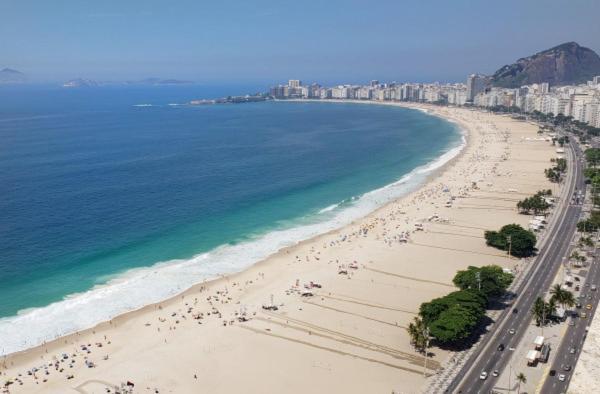 Apartment Vista O Mar Em Copacabana Rio de Janeiro